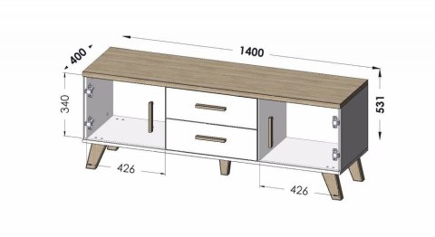 RTV LOTTA 140 2D2S wotan + czarny mat