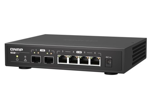 Qnap QSW-2104-2S, 4 x 2.5GbE, 2x 10GbE SFP+, unmanaged switch