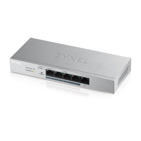 Switch Zyxel GS1200-5HP 5p PoE (PoE+: 4;) 60W Managed Gigabit