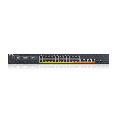 Switch Zyxel XMG1930-30HP 30p PoE (PoE+: 20;PoE++: 8) 700W Managed Multigigabit/10G