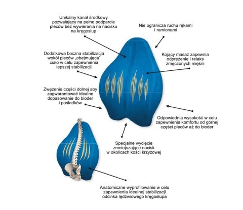 Poduszka ortopedyczna lędźwiowa MFP-5344